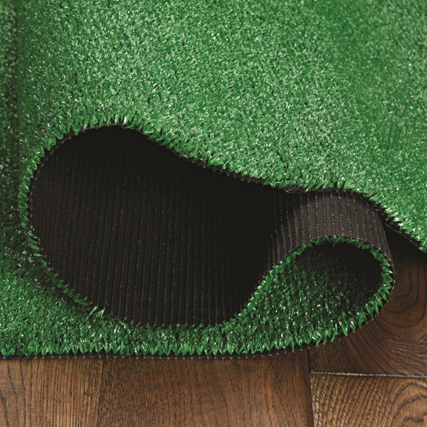 Nance Industries Green Grass 6x8 Turf Area Rug Reviews Wayfair